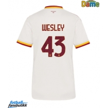 AS Roma Wesley Franca #43 Bortedrakt Dame 2026-27 Kortermet